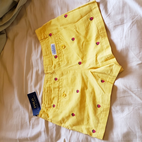 💕Polo Ralph Lauren Strawberry Shorts- Size 16 💕 - Picture 3 of 6